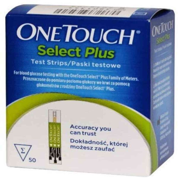 OneTouch Select Plus Blood Glucose Test Strips