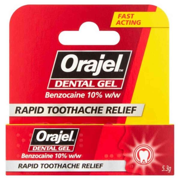 Orajel Dental Gel Toothache Relief Gel