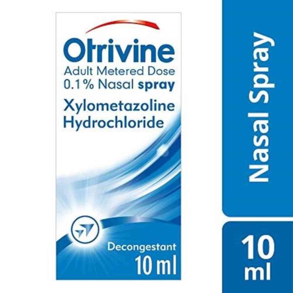 Otrivine Adult Metered Dose Nasal Spray, 10ml