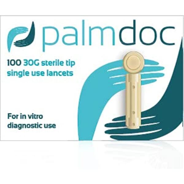 Palmdoc Icare Advanced Lancets 30G, 100 Lancets