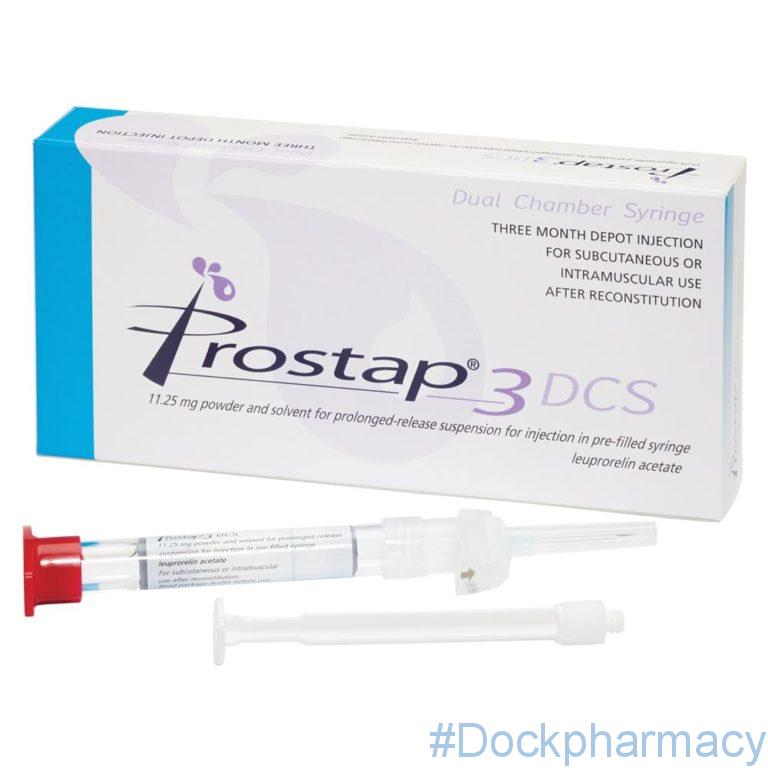 Buy Prostap 3 Injection 11.25mg DCS - Leuprorelin , 1 Pack - Dock Pharmacy