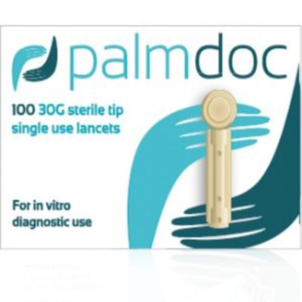 Palmdoc Lancets 0.38mm 30G