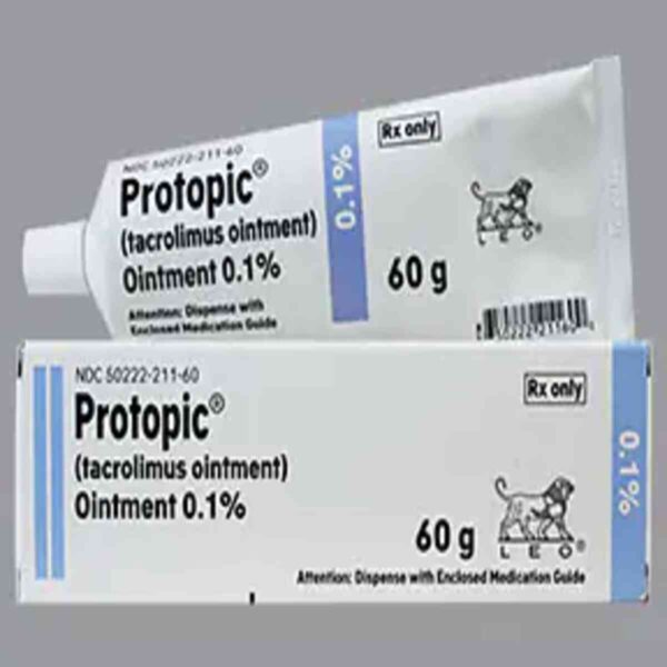 Protopic Ointment 0.1%, 60g