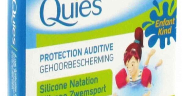 Quies Children Silicone Swimming Ear Plugs -3 Pairs - Dock Pharmacy