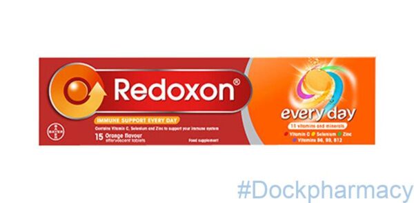 Redoxon Immune Support Orange Effervescent Tablets