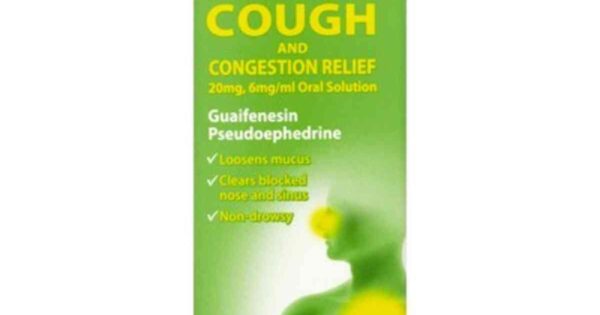 Buy Robitussin Mucus Cough And Congestion Relief, 100ml - Dock Pharmacy