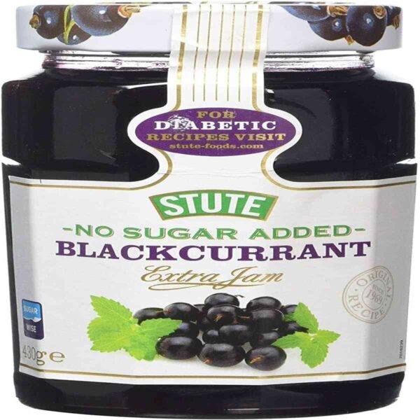 STUTE Diabetic Blackcurrant Extra Jam