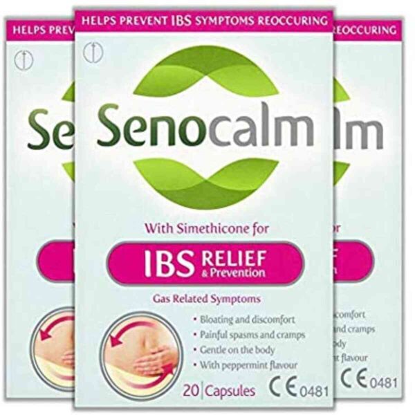 Senocalm Ibs Relief And Prevention Capsules, 20 Capsules