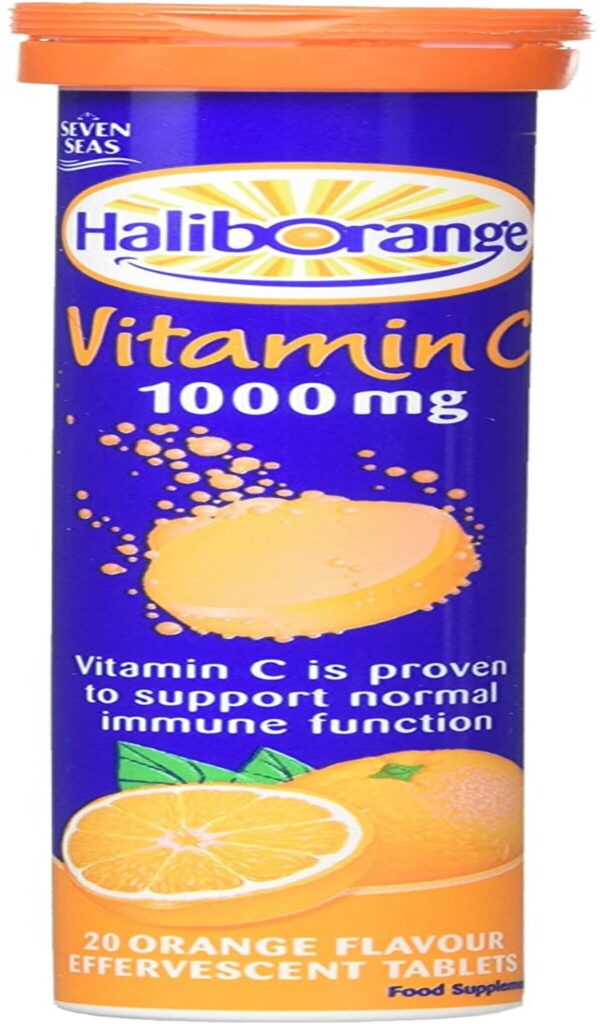 Haliborange Effervescent Vitamin C tablets Orange