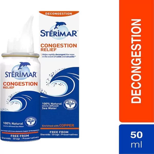 Sterimar Breathe Easy Daily Nasal Spray 100ml White