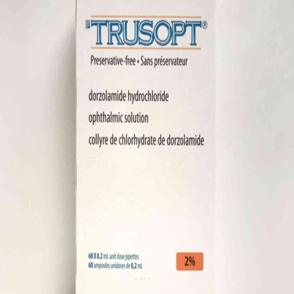 TRUSOPT Preservative Free Eye drops Single Dose Unit, 60 Pack