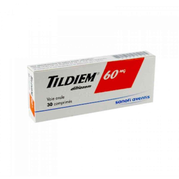 Tildiem 60mg Tablets - Diltiazem Tablets 60mg, 90 Tablets