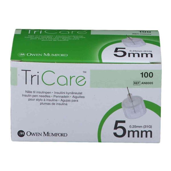 Tricare Pen Needles 5mm 31G