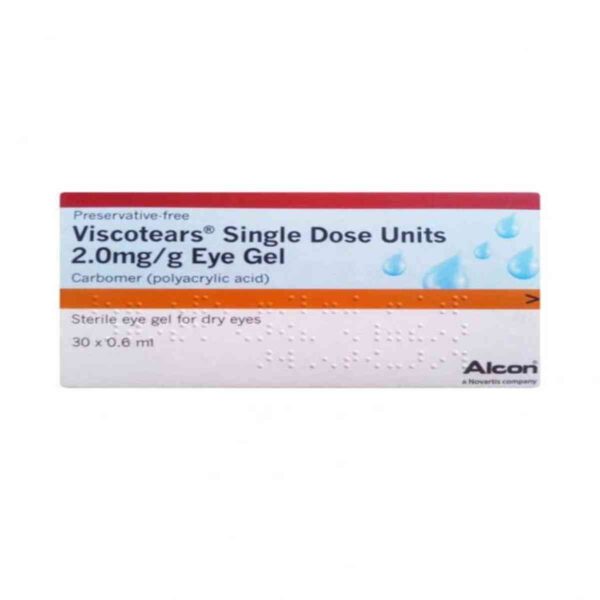 Viscotears GEL Single Unit Dose, Pack of 30