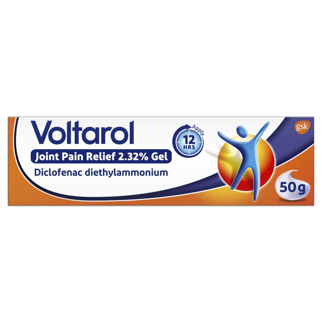 Voltarol Joint Pain Relief Gel 2.32% 50g - Dock Pharmacy