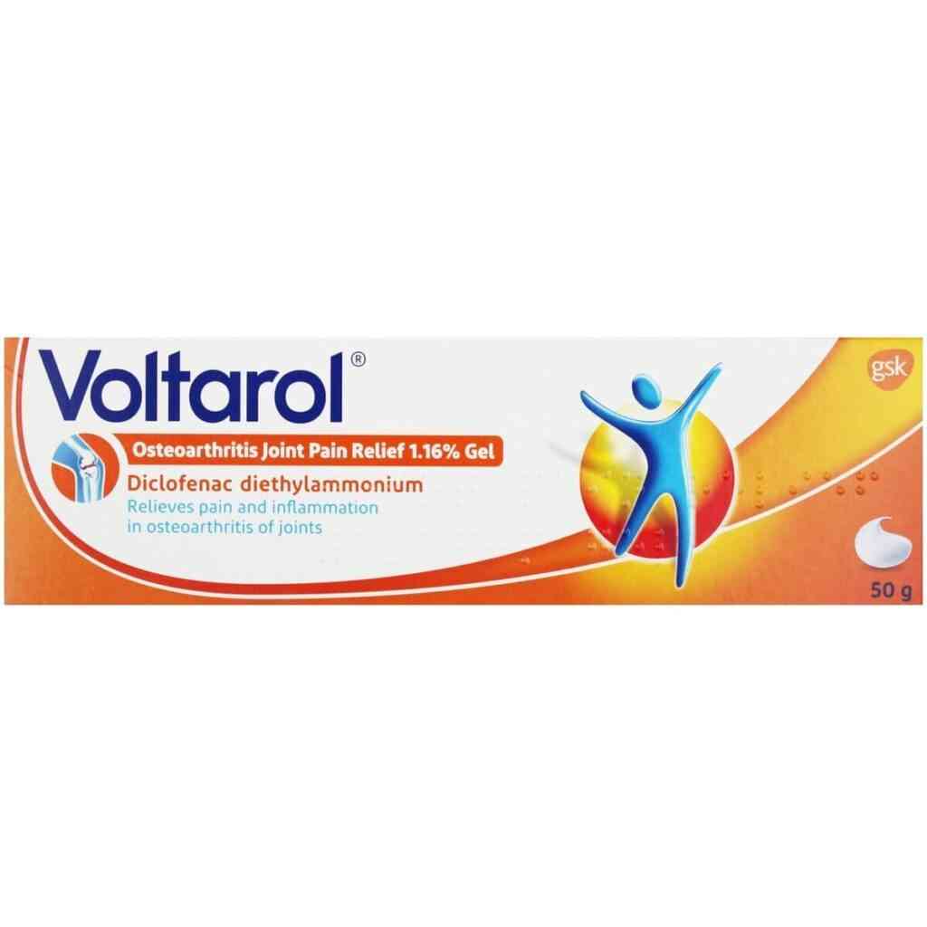 Voltarol Osteoarthritis Joint Pain Relief 1.16% Gel, 50g - Dock Pharmacy