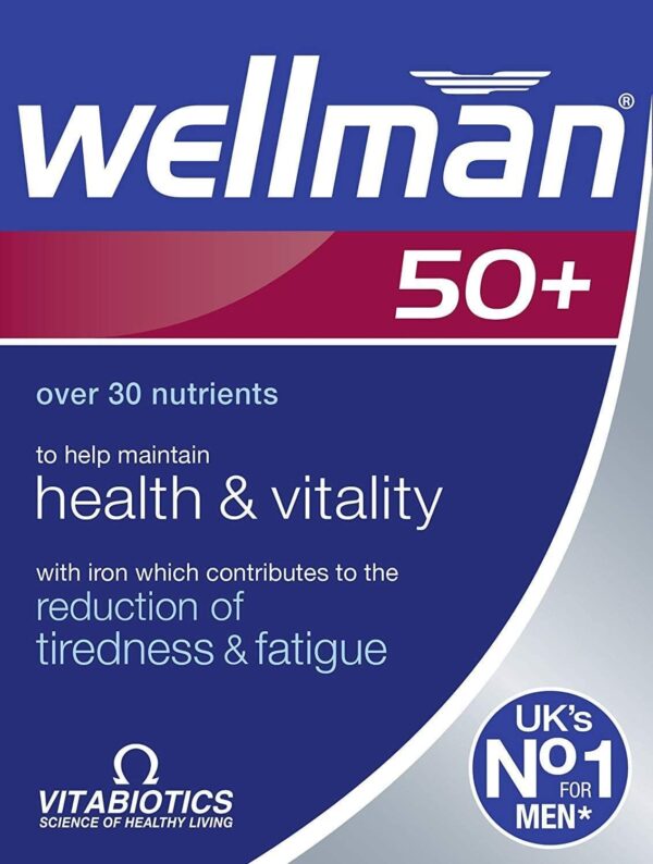 Wellman 50+Multivitamins Vitabiotics