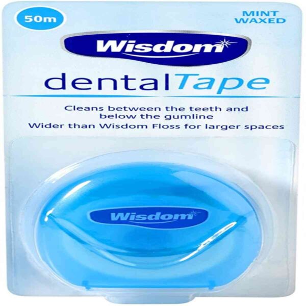 Wisdom Interdental Dental Tape Mint