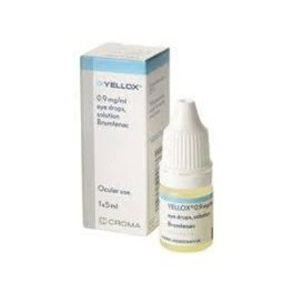 Yellox Eye Drops - Bromfenac Eye Drops, 5ml