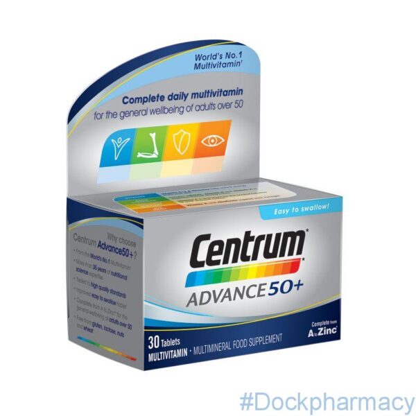 Centrum advance 50+ tablets