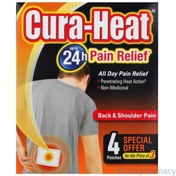 Cura Heat Back and Shoulder Pain