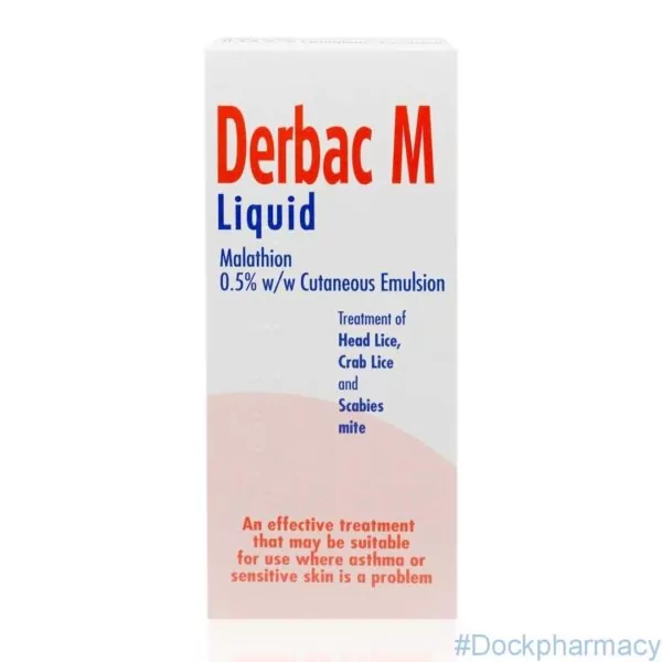 Derbac M Liquid - Malathion Liquid, 150ml