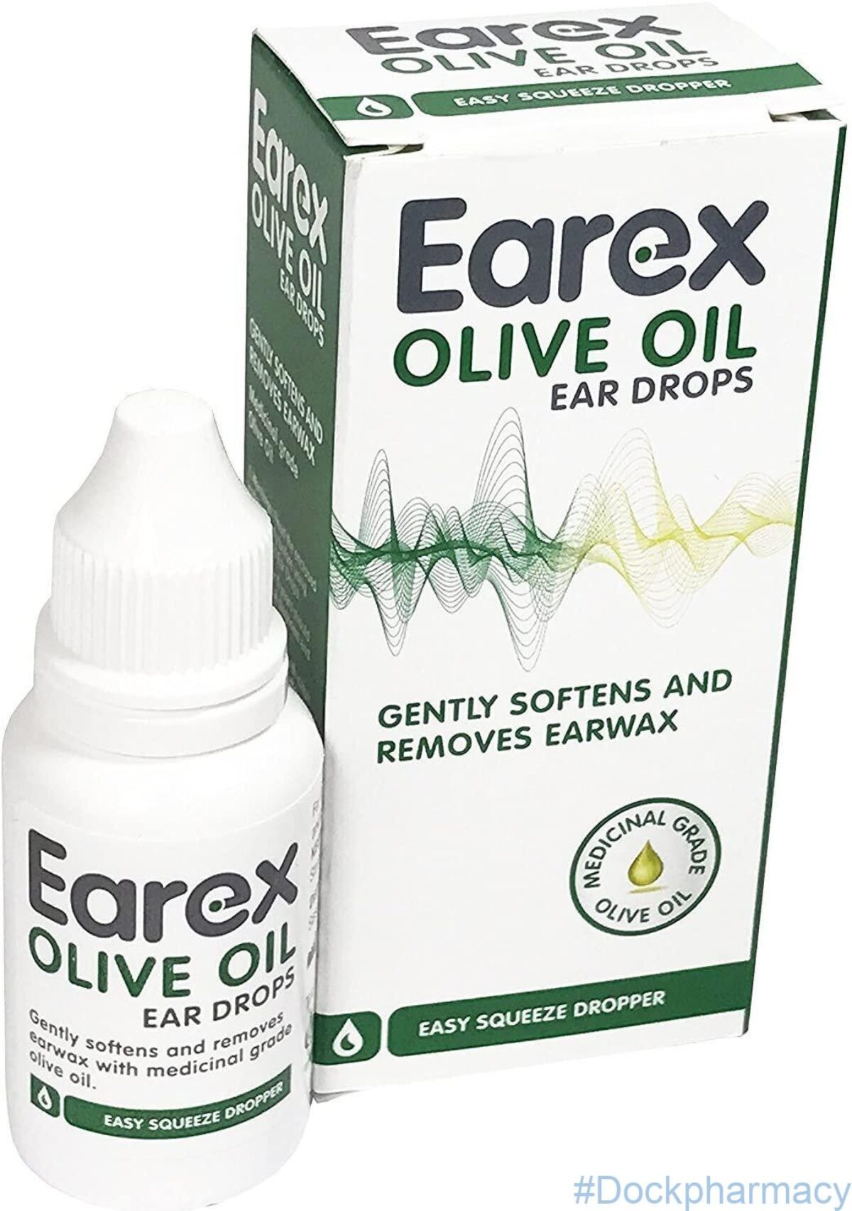 Earex Olive Oil Ear Drops, 10ML Dock Pharmacy