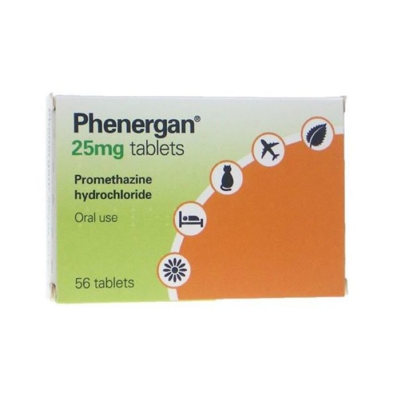 Buy Phenergan 25mg Tablets 56 Tablets Allergy Sleep Aid Dock Pharmacy