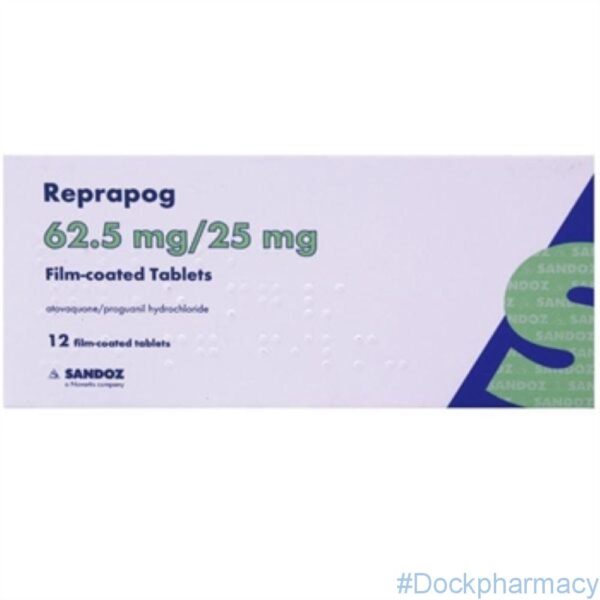 Atovaqone Proguanil 25mg/62.5mg