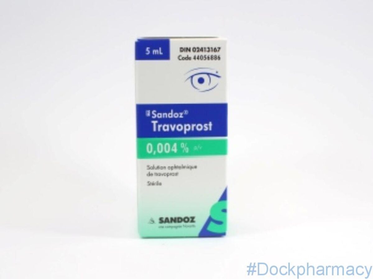 Buy Travoprost Eye Drops 2.5ml - Dock Pharmacy