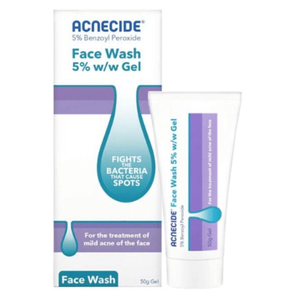 Acnecide Face Wash Acne Treatment Gel