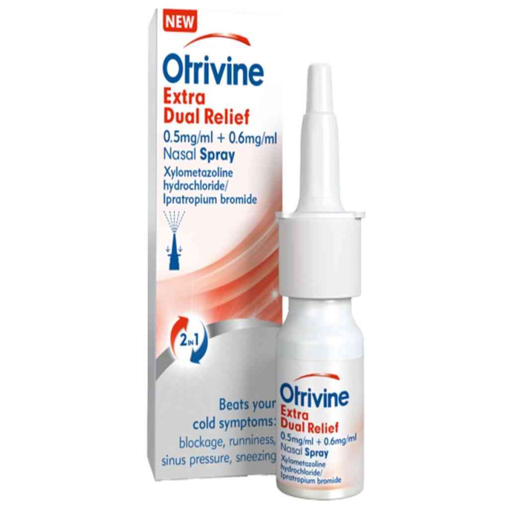 Buy Otrivine Extra Dual Relief Nasal Spray 10ml Dock Pharmacy