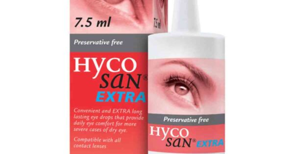 Hycosan Extra Eye Drops - Preservative Free, 7.5ml - Dock Pharmacy