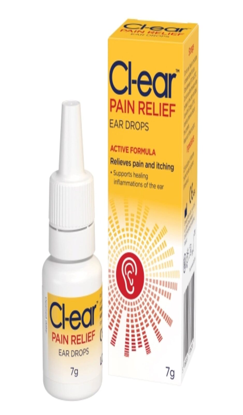 Buy Cl-Ear Pain Relief Ear Drops 12ml - Dock Pharmacy