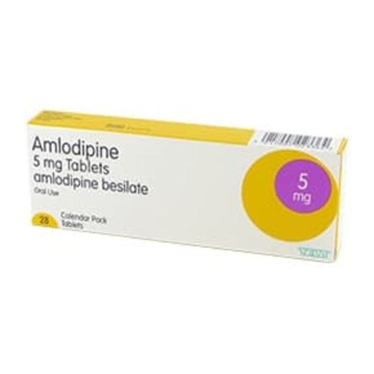 Buy Amlodipine Tablets 5mg, 28 Tablets - Dock Pharmacy