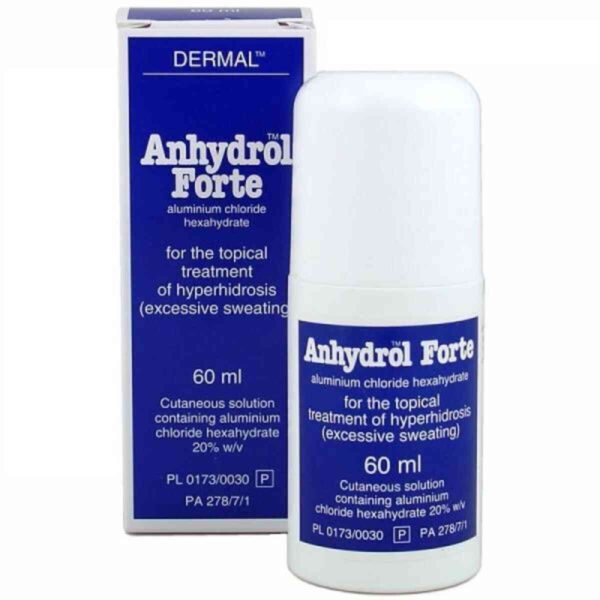 Anhydrol Forte Roll On - Excessive Sweating Treatment, 60ml