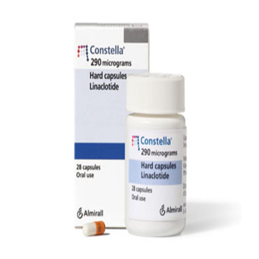 Constella 290mcg Linaclotide Capsules Pack Size 28