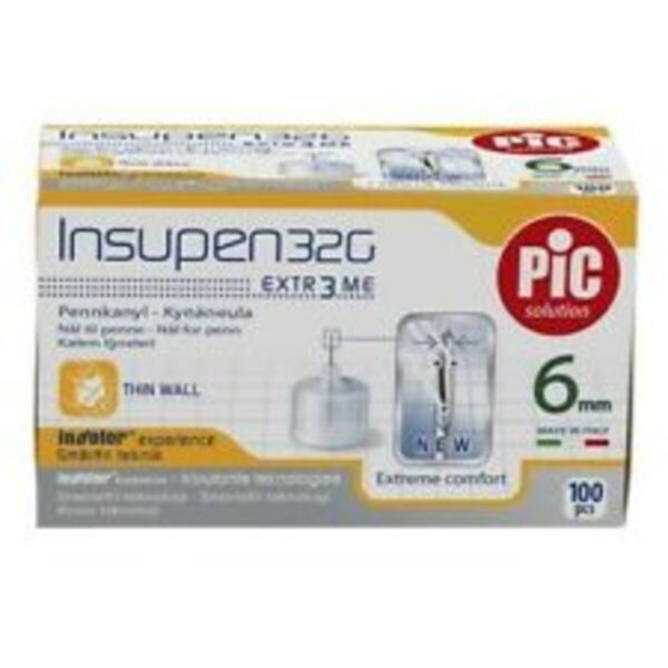 Insupen Insulin Pen Needles 6MM 32G