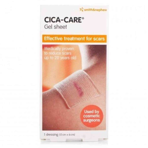 Cica Care Silicone Gel Sheet 12cm X 6cm