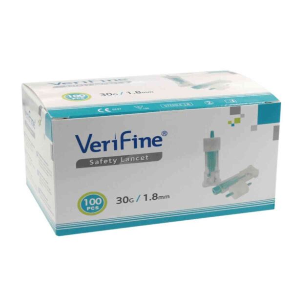 Neon Verifine Safety Lancet 30G