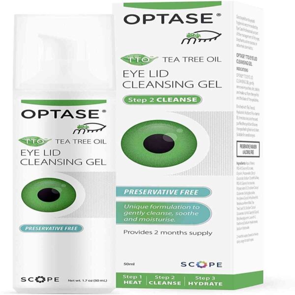 Optase Tea Tree Oil EyeLid Cleansing Gel