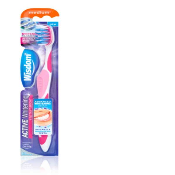 Wisdom Active Whitening Instant Bright Toothbrush