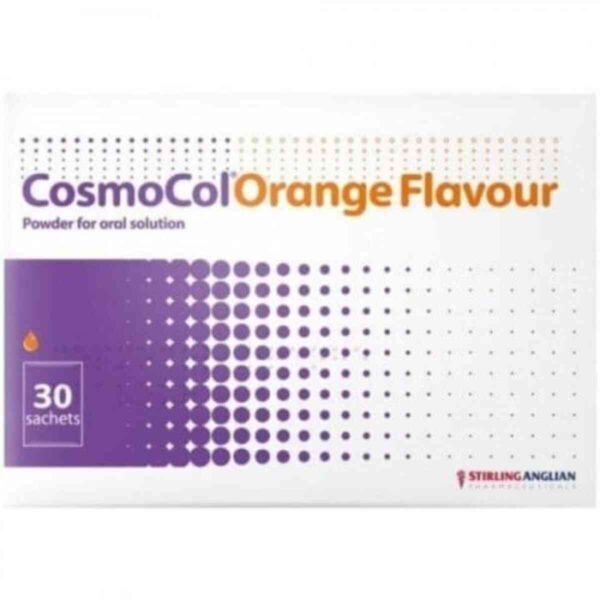 Cosmocol Orange Flavour Sachet, 30 Sachets