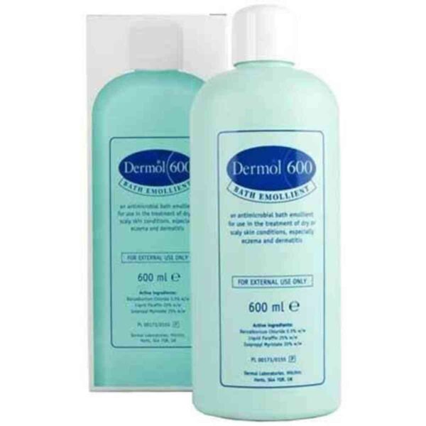 Dermol 600 Bath Emollient, 600ml