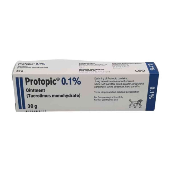 Protopic 0.1% Ointment, 30g