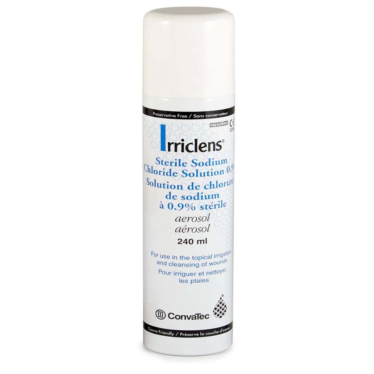 Irriclens Spray - Sterile Saline Solution Spray, 240ml - Dock Pharmacy