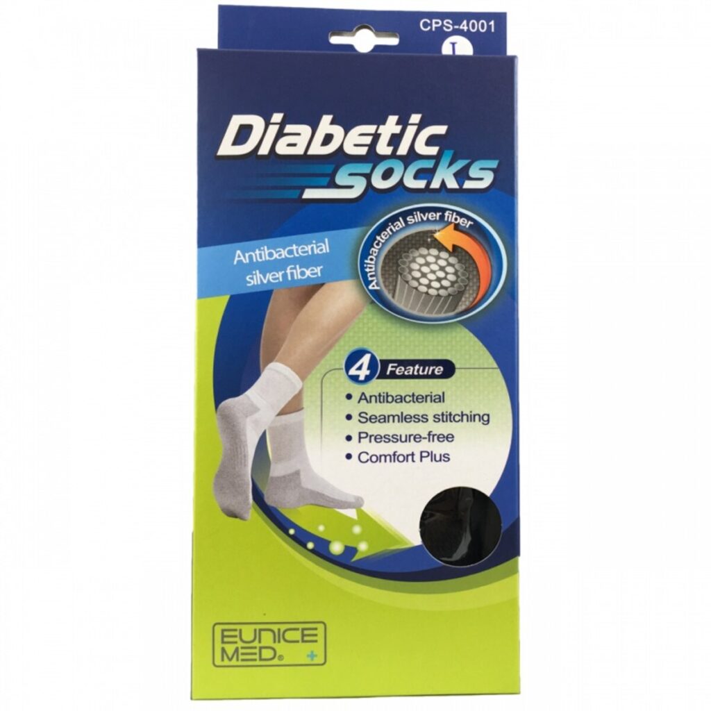 Buy Eunice Med Diabetic Socks, 1 pair - Dock Pharmacy