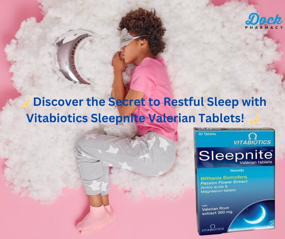 Vitabiotics Sleepnite Valerian Tablets